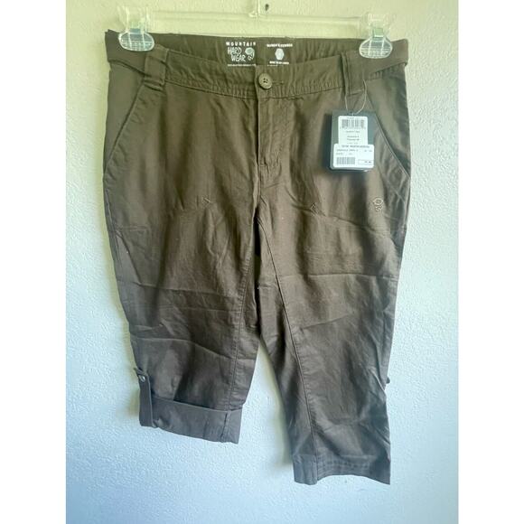 NEW Mountain Hardware Sandhills Capris Women's Sz 4 Regular Travel Climbing Hike - Picture 1 of 5